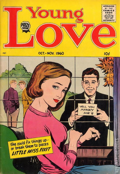 Cover art for Young Love #22