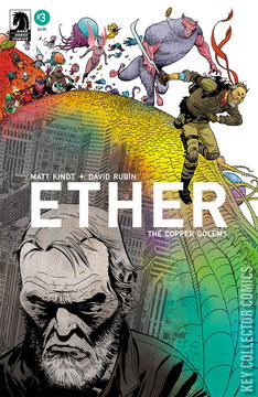 Variant Cover for Ether: The Copper Golems #3