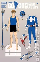 Variant Cover for Go Go Power Rangers #4