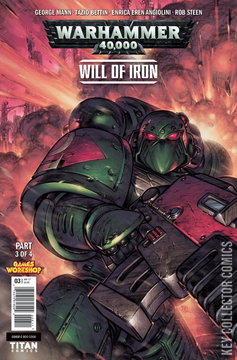 Variant Cover for Warhammer 40,000: Will of Iron #3
