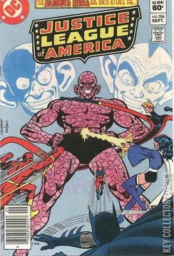 Variant Cover for Justice League of America #206