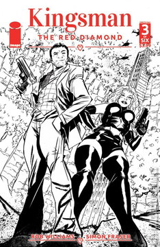 Variant Cover for Kingsman: The Red Diamond #3