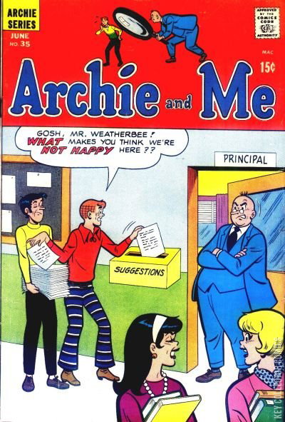 Archie & Me #35 Published June 1970 | Key Collector Comics