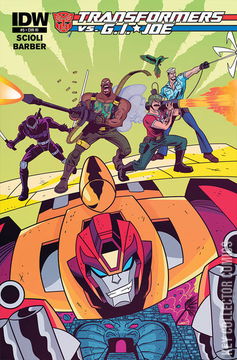 Variant Cover for Transformers vs. G.I. Joe #5