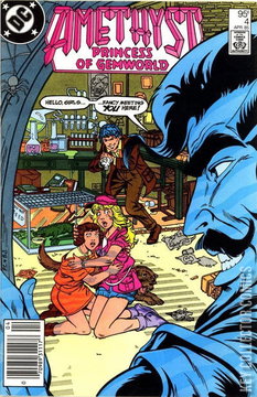 Variant Cover for Amethyst: Princess of Gemworld #4