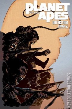 Variant Cover for Planet of the Apes: Cataclysm #5