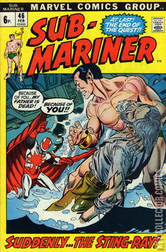 Variant Cover for Sub-Mariner #46