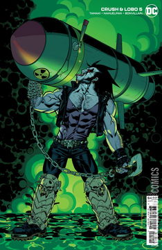 Variant Cover for Crush and Lobo #5