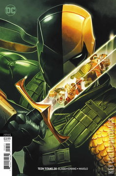 Variant Cover for Teen Titans #28