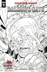 Variant Cover for Dungeons & Dragons: Evil at Baldur’s Gate #5