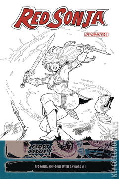 Variant Cover for Red Sonja #1
