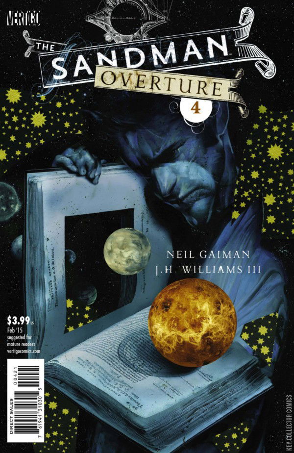Cover art for Sandman Overture #4 