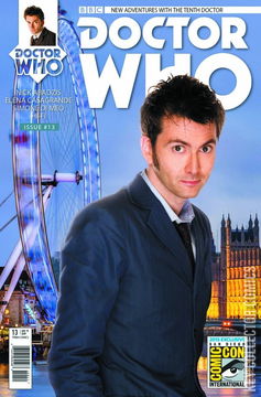 Variant Cover for Doctor Who: The Tenth Doctor #13