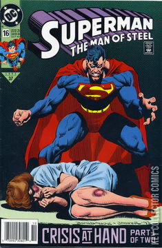 Variant Cover for Superman: The Man of Steel #16