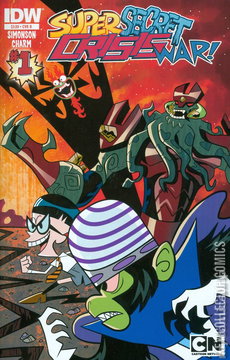 Variant Cover for Cartoon Network: Super Secret Crisis War #1