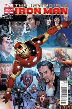 Variant Cover for Iron Man #527