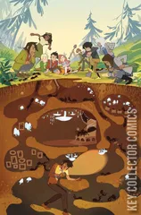 Variant Cover for Lumberjanes / Gotham Academy #3
