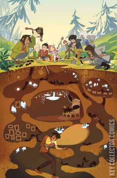 Variant Cover for Lumberjanes / Gotham Academy #3