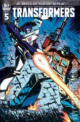 Cover for Transformers #5
