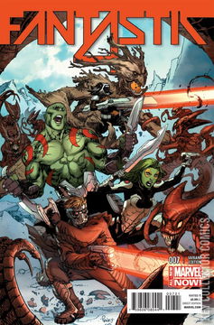 Variant Cover for Fantastic Four #7