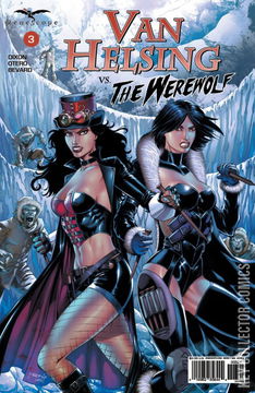 Variant Cover for Van Helsing vs. The Werewolf #3