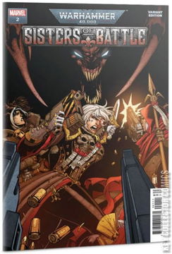Variant Cover for Warhammer 40,000: Sisters of Battle #2