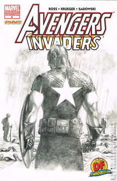 Variant Cover for Avengers / Invaders #4