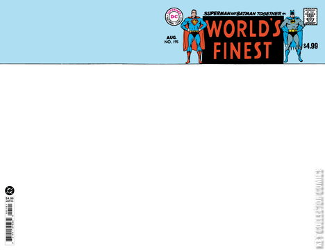 Variant Cover for World's Finest Comics #195