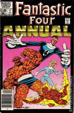 Variant Cover for Fantastic Four Annual #17