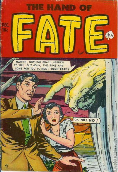 The Hand of Fate by Ace Magazines | Key Collector Comics