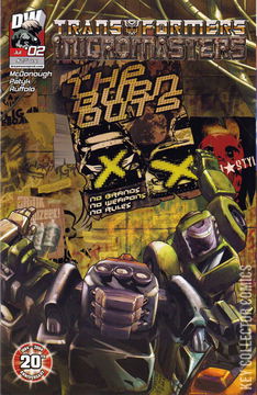 Variant Cover for Transformers: Micromasters #2