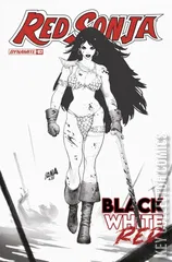 Cover for Red Sonja: Black, White, Red #2