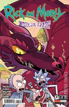 Variant Cover for Rick and Morty: Worlds Apart #1