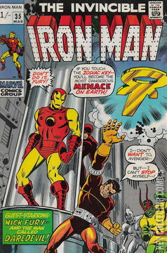 Variant Cover for Iron Man #35