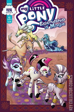 Variant Cover for My Little Pony: Friendship Is Magic #92