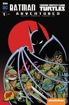 Variant Cover for Batman / Teenage Mutant Ninja Turtles Adventures #1