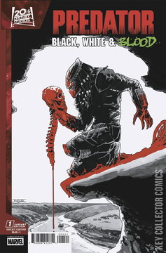 Variant Cover for Predator: Black, White & Blood #1