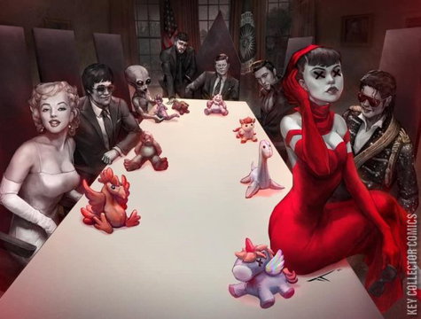 Variant Cover for Department of Truth #13