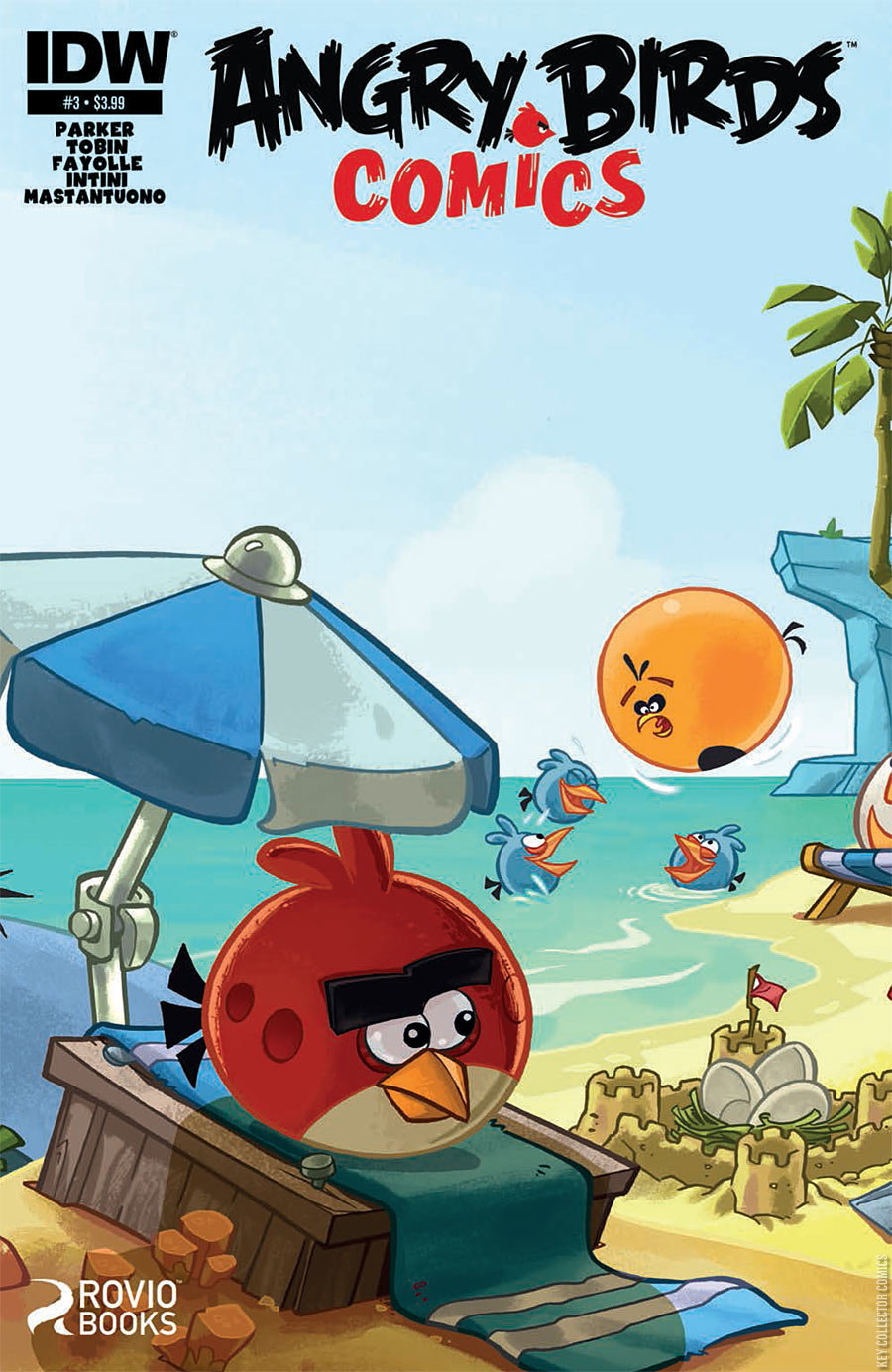 Angry Birds Comics #3 Published August 2014 | Key Colle