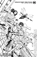 Variant Cover for World's Finest: Teen Titans #1