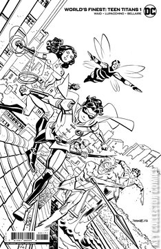 Variant Cover for World's Finest: Teen Titans #1