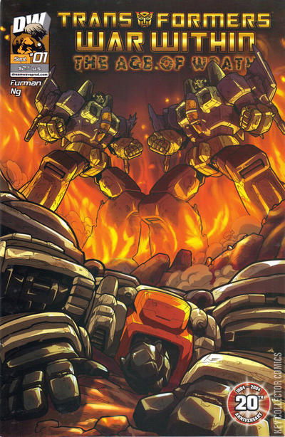 Transformers: War Within - The Age of Wrath #1 Variant Pub