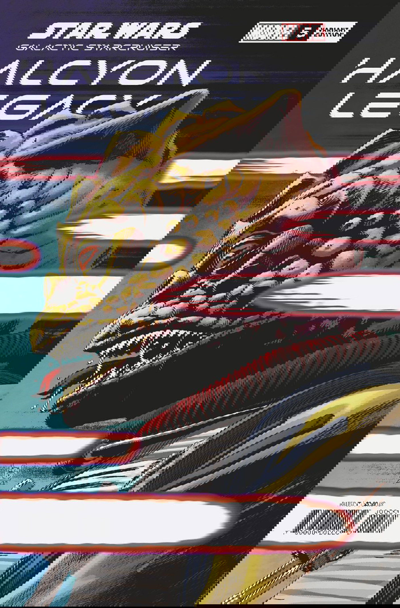 Variant Cover for Star Wars: Galactic Starcruiser - Halcyon Legacy #5