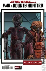 Variant Cover for Star Wars: War of the Bounty Hunters #5