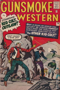 Variant Cover for Gunsmoke Western #74