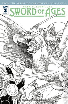 Variant Cover for Sword of Ages #3