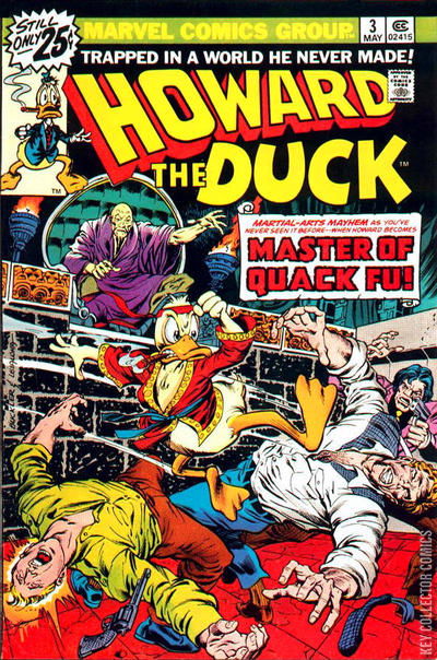 HOWARD THE DUCK #1 CGC 8.5 W/PGS. Spider-Man buy App. 1st Appearance Beverly * Key