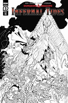 Variant Cover for Dungeons & Dragons: Infernal Tides #3