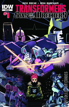Variant Cover for Transformers: Sins of the Wreckers #1