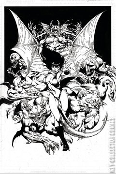 Variant Cover for Vengeance of Vampirella #12